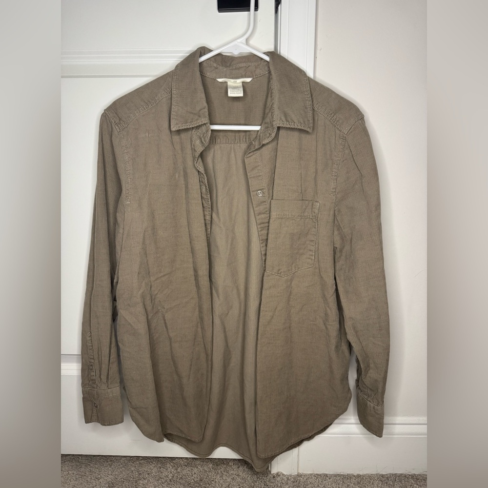 H&M Shacket Button Down